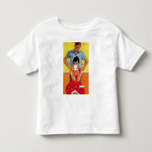 Zu spät, um es wiedergutzumachen kleinkind t-shirt
