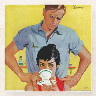 Zu spät, um sich aufzumachen glasuntersetzer