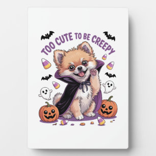 Zu süß, um ein gruseliger Halloween-T-Shirt PNG zu Fotoplatte