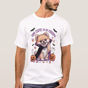 Zu süß um ein gruseliger Halloween-Tee PNG zu sein T-Shirt