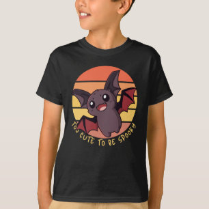Zu süß, um ein gruseliger lustiger Fledermaus zu s T-Shirt