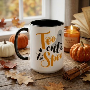 Zu süß, um Geister zu erschrecken Halloween lustig Tasse