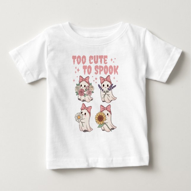 Zu süß zum Erschrecken Baby T-shirt (Vorderseite)