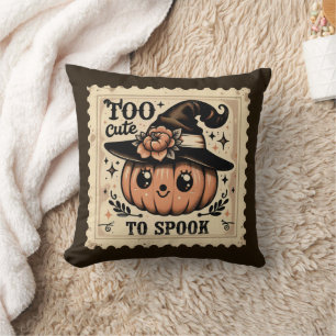 Zu süß zum Erschrecken Halloween Kissen