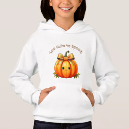 Zu süß zum Gruseln – Süße Kürbiskapuzenjacke  Hoodie