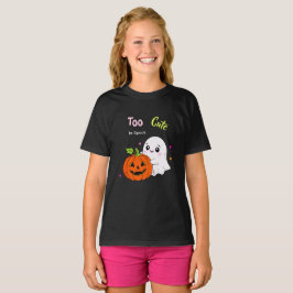 Zu süß zum Gruseln – Süßer Geist Halloween Dunkel T-Shirt