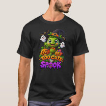 Zu süß zum Gruseln Süßes Halloween-Geist T-Shirt