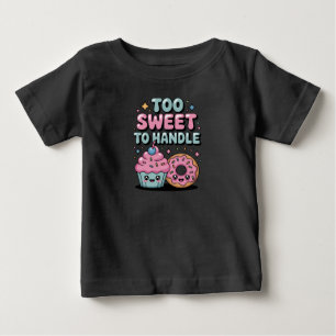 Zu süß zum Handhaben Donut Baby T-shirt