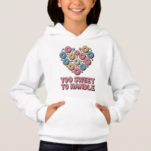 Zu süß zum Handhaben Donut Kids Hoodie