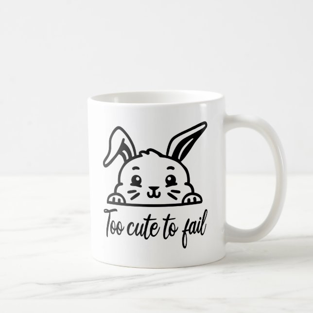 Zu süß zum Scheitern Kaffeetasse (Rechts)
