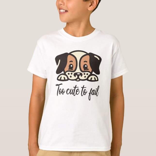 Zu süß zum Scheitern T-Shirt (Vorderseite)