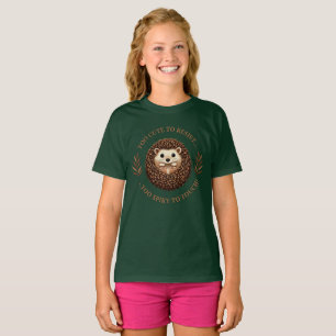 Zu süß zum Widerstehen... – Lustiger Igel T-Shirt