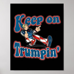 zu Trump für Präsident 2024 Poster