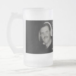 Zu uns war er das Weltdenkmal Mattglas Bierglas