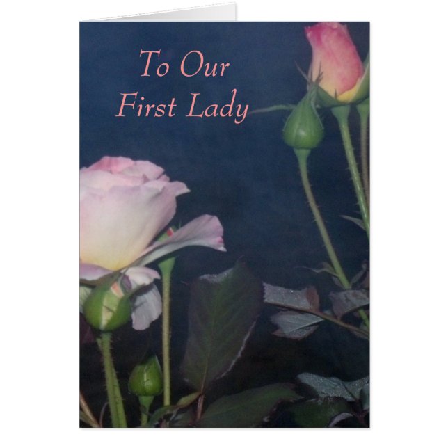 Zu unserem First Lady (Vorne)