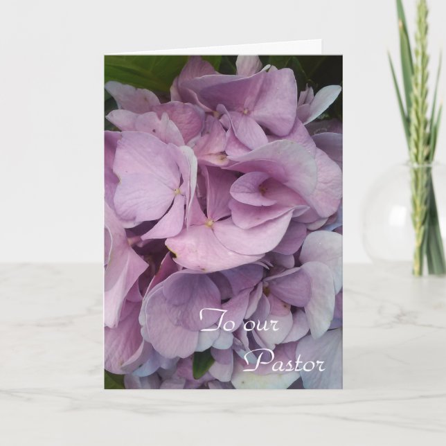 zu unserem Pfarrer Dankeskarte (Vorderseite)