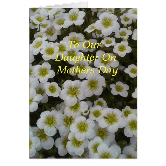 Zu unserer Tochter am Muttertag (Vorne)