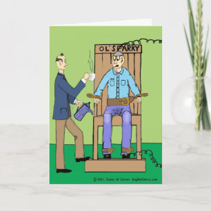 "Zu verkabelt" Dankeskarte