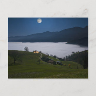 Zu versucht zu widerstehen postkarte