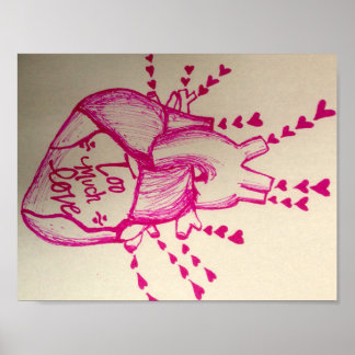 Zu viel Liebe Poster