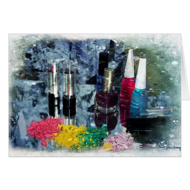 Zu viel Makeup (Vorderseite (Horizontal))