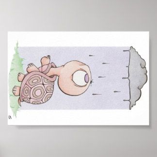 zu viel Regen Poster