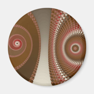 Zu viel Schokolade Magnet