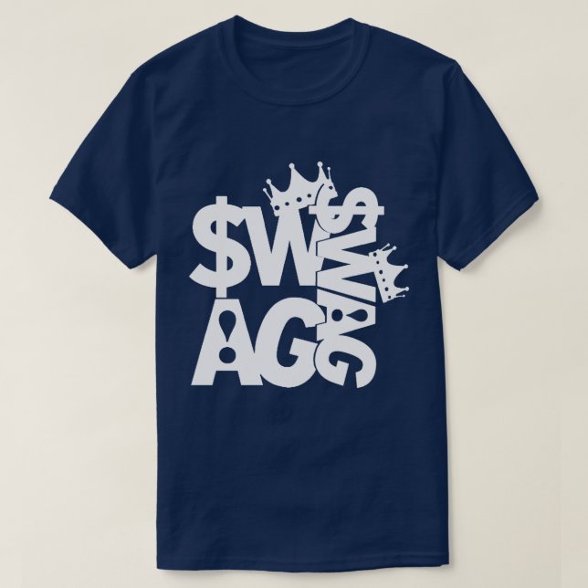 Zu viel Swagga! T-Shirt (Design vorne)