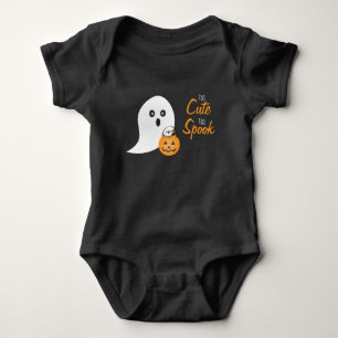 Zu viel zu spucken Ghost Trick oder Treat Pumpkin Baby Strampler