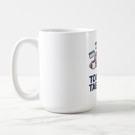 Zu viele Tabs geöffnet - Lustiger Gehirn-Humor Kaffeetasse