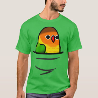 Zu viele Vogelarten Fischers Lovebird T-Shirt
