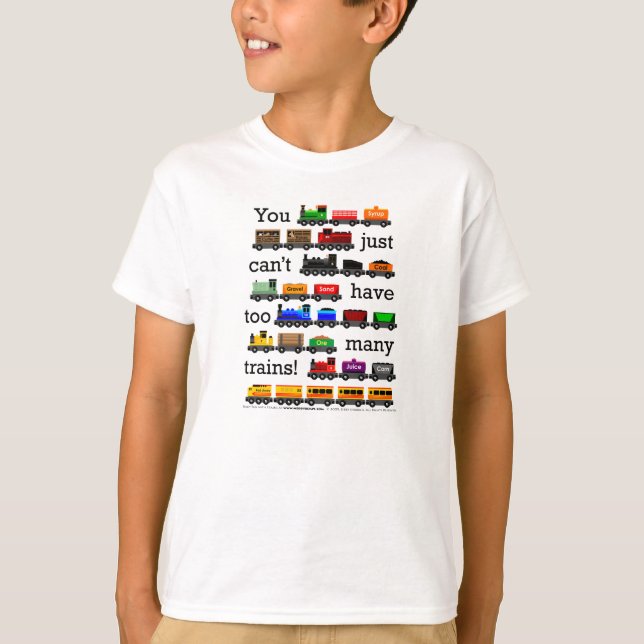 Zu viele Züge! T-Shirt (Vorderseite)
