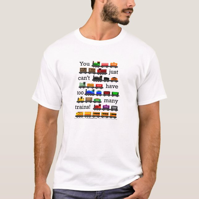 Zu viele Züge! T-Shirt (Vorderseite)