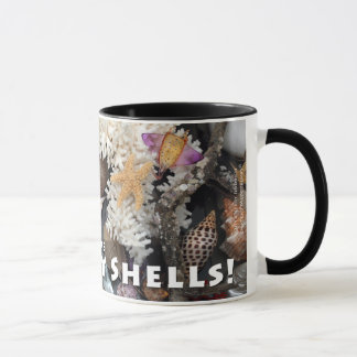 Zu vieler Muschel-Wecker Tasse