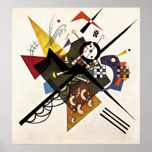 Zu White II - Wassily Kandinsky Poster