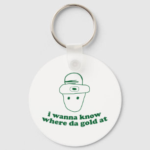 zu wissen ich will, um wo DA-Gold an Schlüsselanhänger