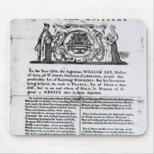 Zu Worshipful Company der Rahmen-Arbeit-Stricker Mousepad
