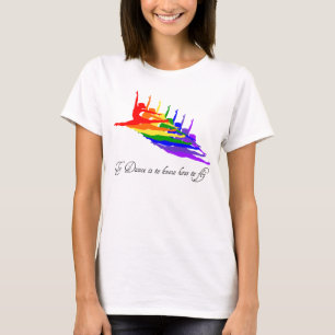 Zu zu tanzen ist, zu können T - Shirt fliegen