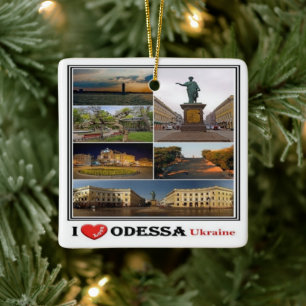 zUA003 ODESSA I LIEBE, Ukraine, Keramikornament