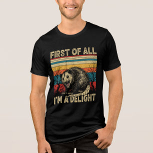 Zuallererst bin ich ein erstaunlich sarkastischer, Tri-Blend shirt