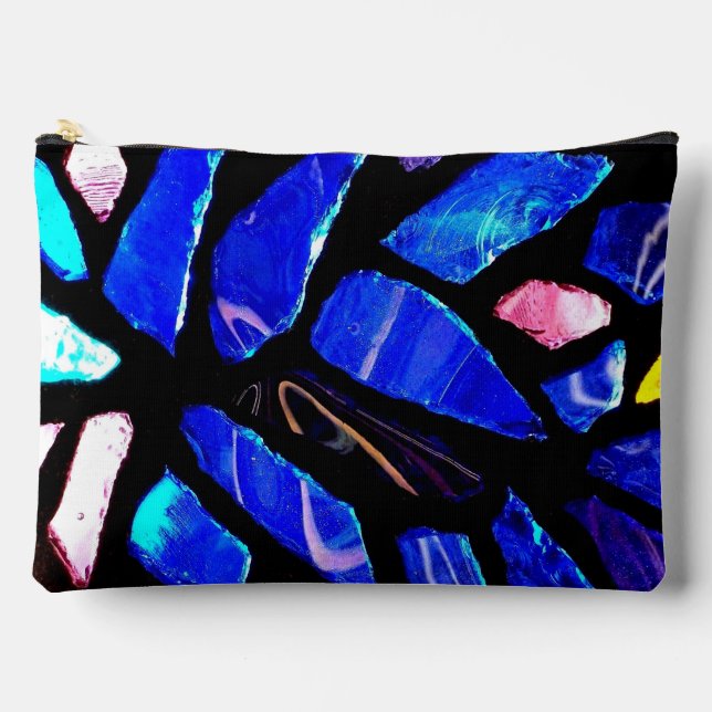 Zubehörtasche "Blauglas" (Vorderseite)