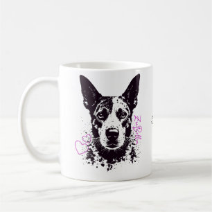 ZuBella Blue Heeler Hunde Liebhaber Kaffeetasse