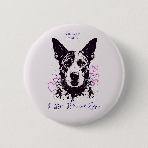 ZuBella Ich liebe Bella und Zuzu! Button