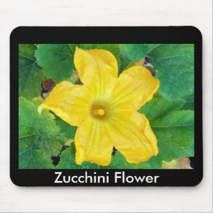 Zucchini Blume Mousepad