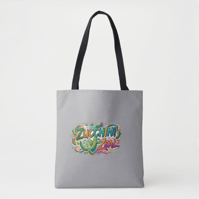 Zucchini Eifer – Lustiges Gemüse Grafik T-Shirt (Vorderseite)