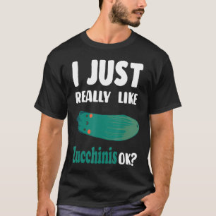 Zucchini Gemüsesorten oder Teigwaren T-Shirt