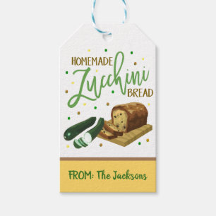 Zucchini-Geschenk-Tag Geschenkanhänger