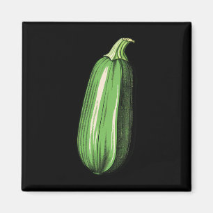 Zucchini Lazy Easy Funny Matching Halloween Costum Magnet