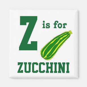 Zucchini Magnet
