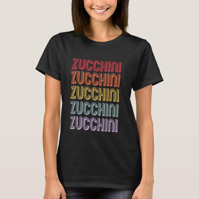 Zucchini T-Shirt (Vorderseite)